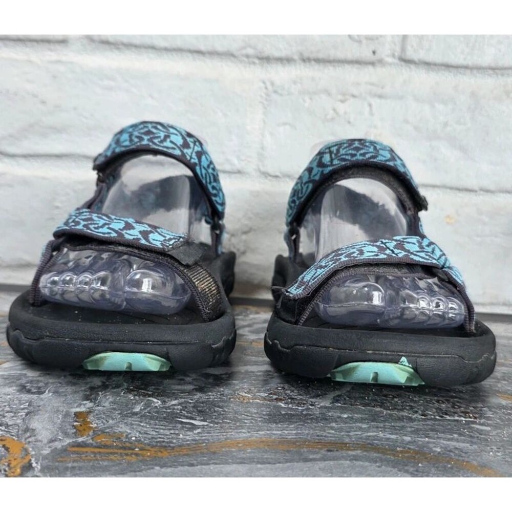 Teva Women's Hurricane 4 Triton Griffin Blue Black Hiking Sport Sandals Size 8 - Picture 3 of 9